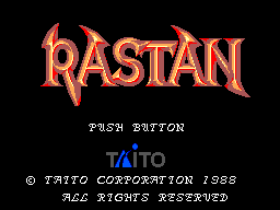 Picture of the game Rastan