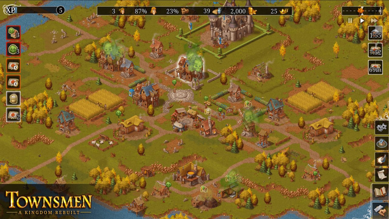 Foto do jogo Townsmen - A Kingdom Rebuilt