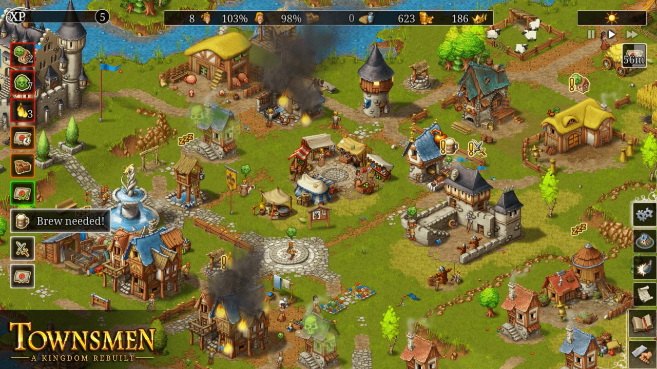 Picture of the game Townsmen - A Kingdom Rebuilt