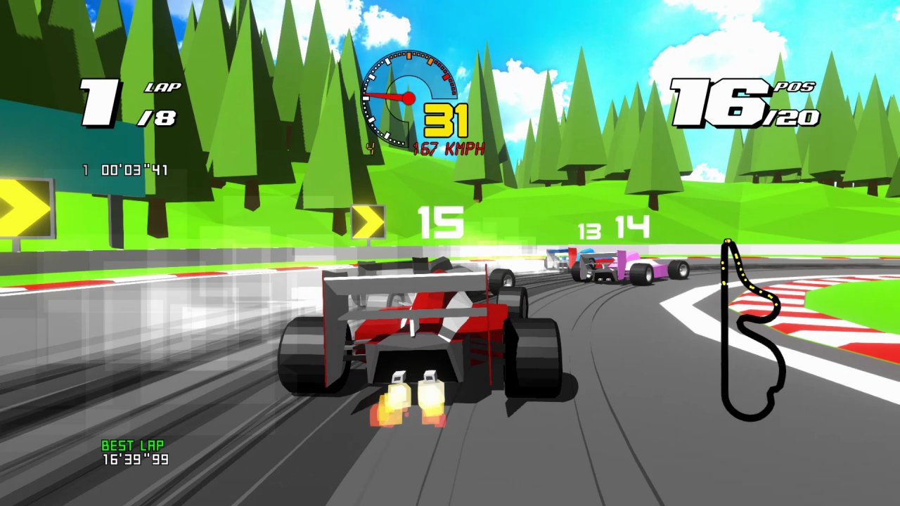 Picture of the game Formula Retro Racing