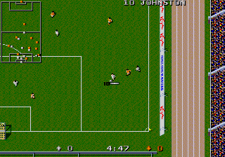 Screenshot of the game Dino Dinis Soccer