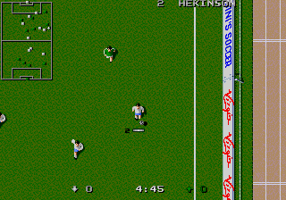 Screenshot of the game Dino Dinis Soccer