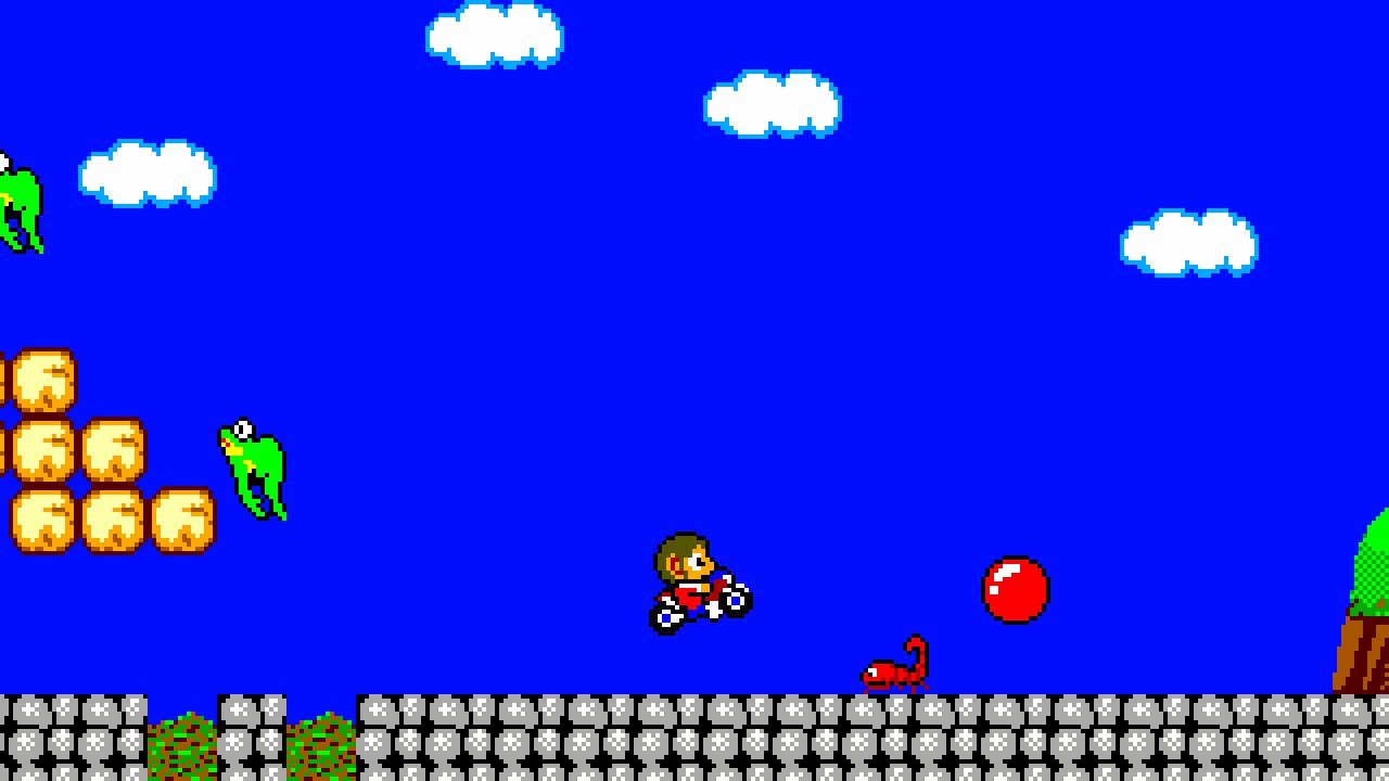 Picture of the game Alex Kidd in Miracle World DX