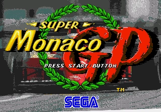 Picture of the game Super Monaco GP