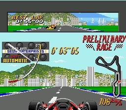 Picture of the game Super Monaco GP