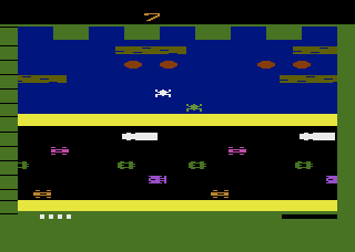 Picture of the game Frogger