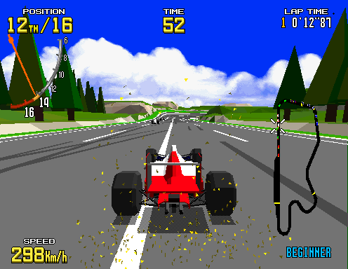 Picture of the game Virtua Racing
