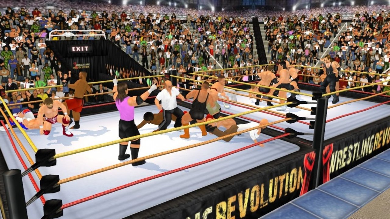 Picture of the game Wrestling Revolution 3D