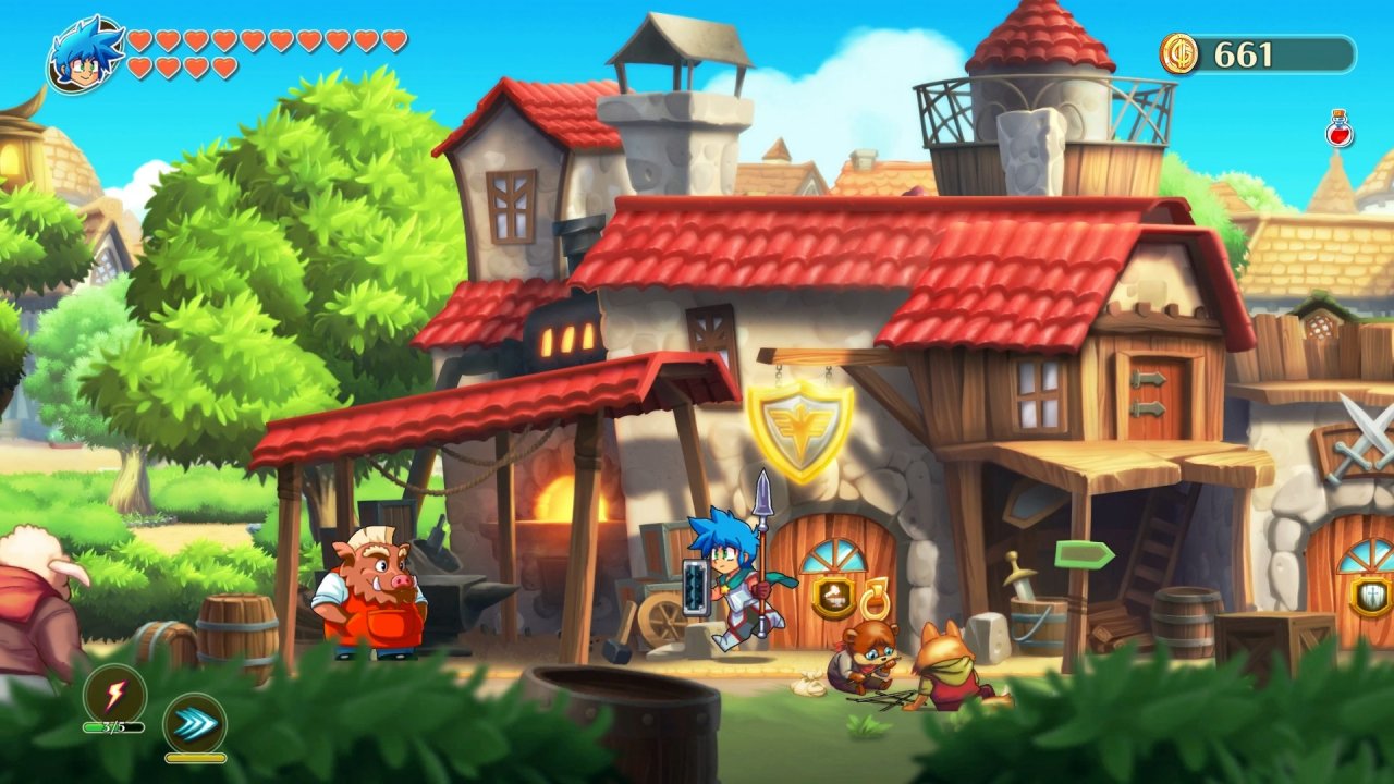 Picture of the game Monster Boy and The Cursed Kingdom