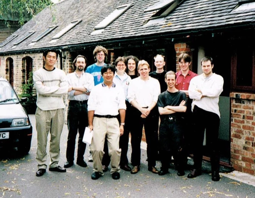 Team photo of the developers of the game GoldenEye 007
