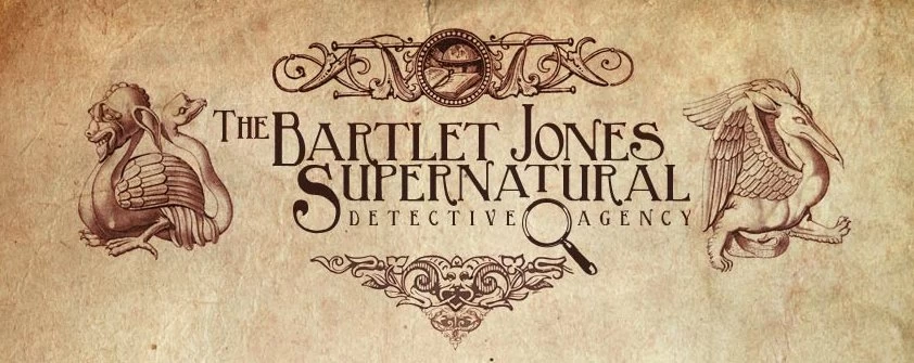 The Bartlet Jones Supernatural Detective Agency Logo