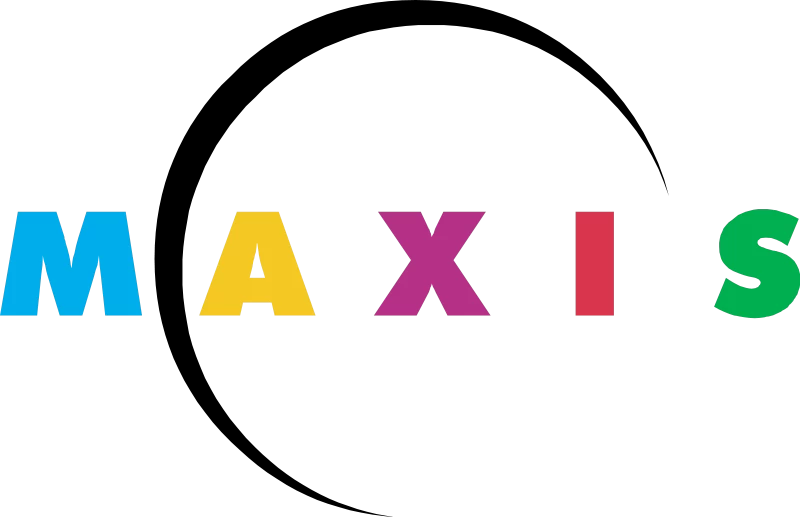 Maxis developer logo