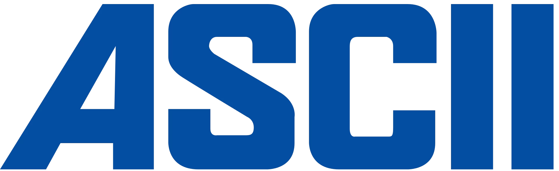 ASCII developer logo
