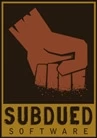 Subdued Software developer logo