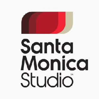 logo da desenvolvedora Santa Monica Studio