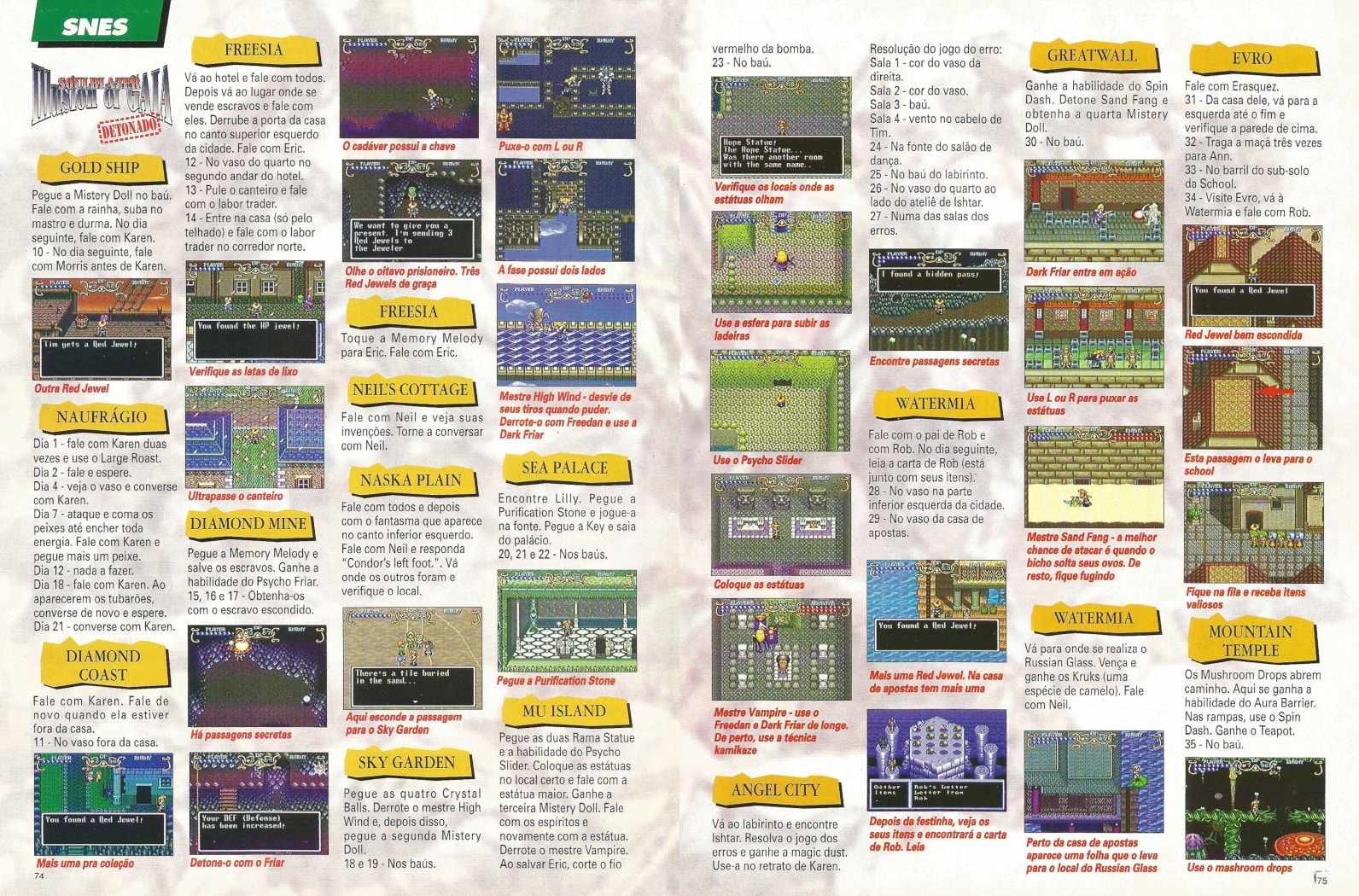 Super Gamepower Revista 85 - Detonado Unreal Pokemon Zelda - Sebo e  Gibiteca Tunel do Tempo
