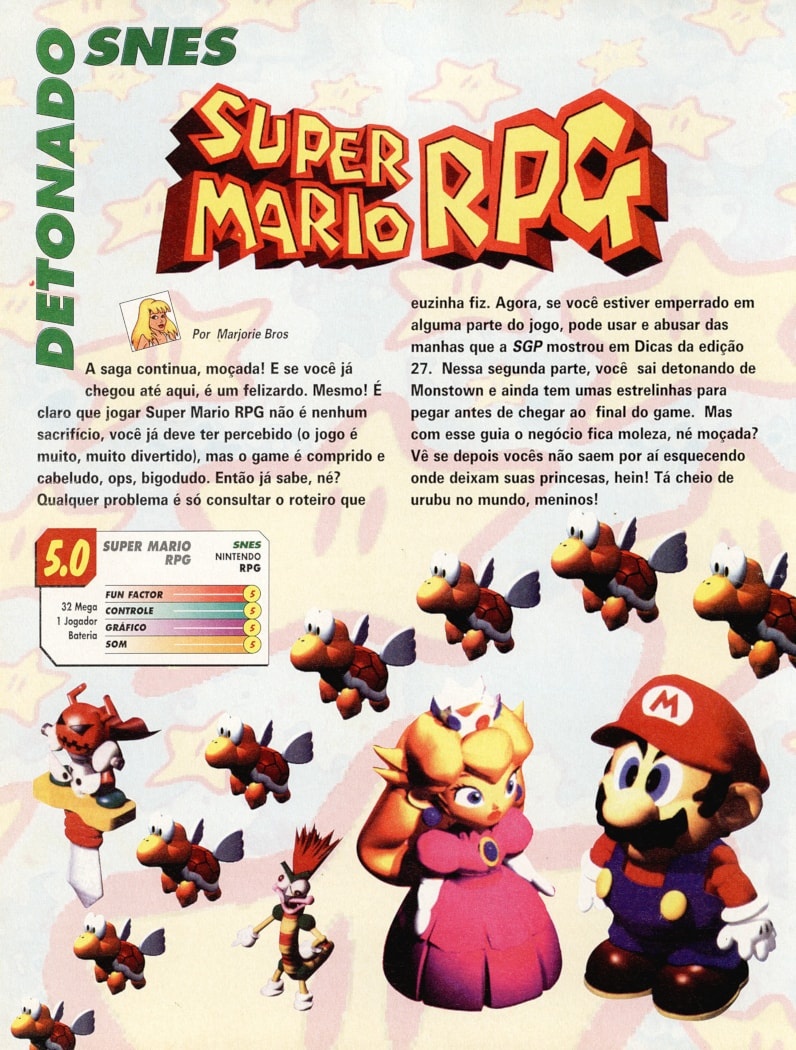 Super Mario RPG - Meus Jogos