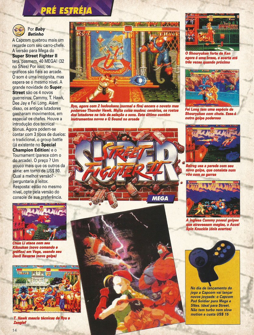 Golpes de Street Fighter 2