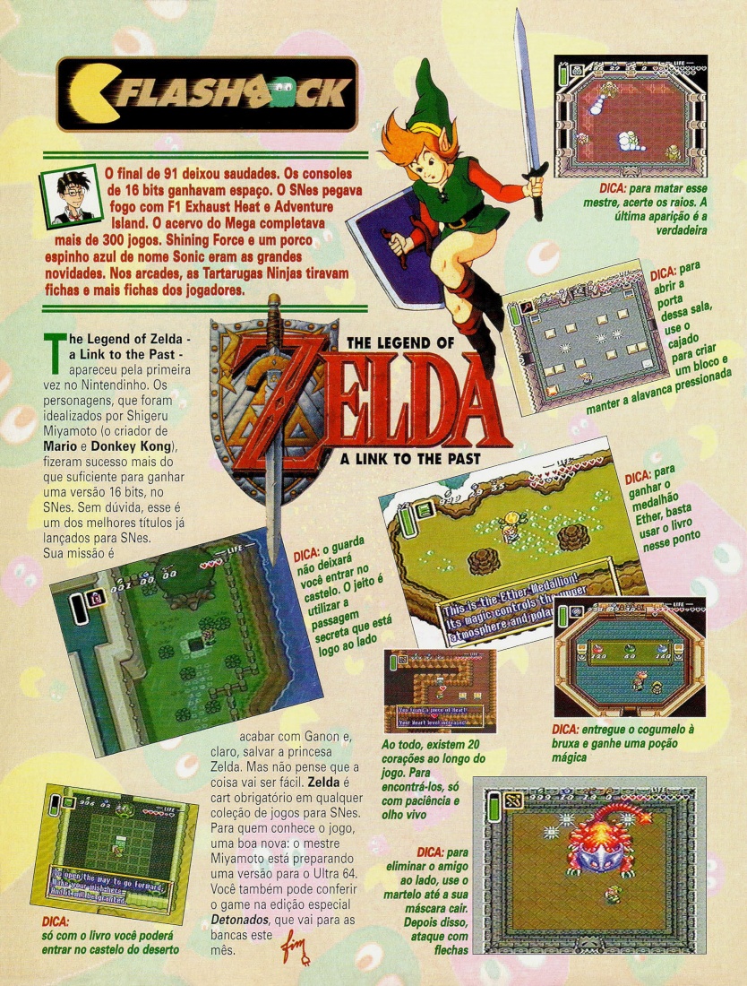 SNES - The Legend of Zelda - A Link To The Past - Análise - Detonado Parte  1 - Eternal Players, PDF, A Lenda de Zelda